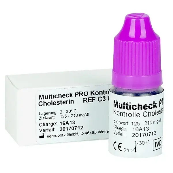 Multicheck PRO Cholesterol Controlevloeistof - Trade Med