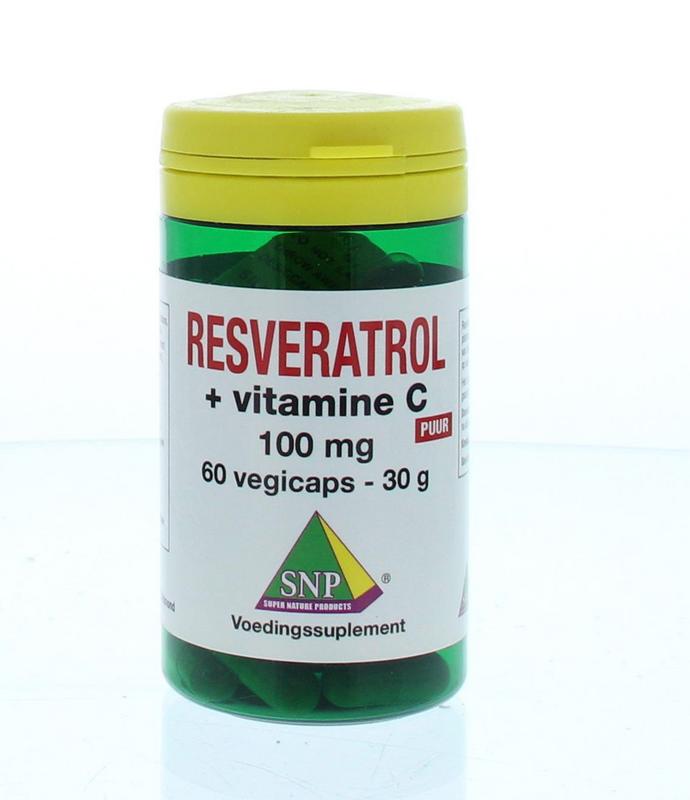 Resveratrol + Vitamine C 100 mg puur Trade Med