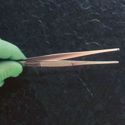 Chirurgische pincet met 1 x 2 tanden - 14,5 cm