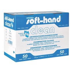 Soft-Hand Clean per paar, steriel poedervrij maat M
