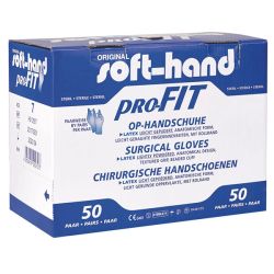 Soft-Hand proFIT Latex - gepoederd  - XXL  -  50 paar