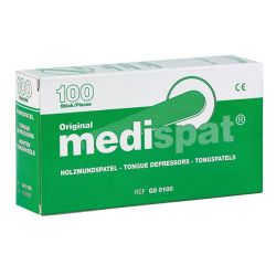 Medispat Clean Houten Tongspatels 100 St - onsteriel