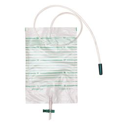 DCT Urine bag 2,0 liter - met terugstroomventiel, gesloten Urinezak