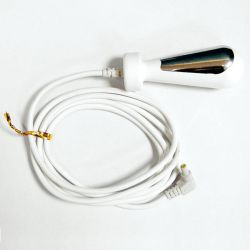 Painmate® Speciale elektroden, met aansluitkabel Vaginale elektrode 100 mm, Ø 25 mm 2-ring elektrode contact.