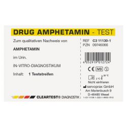 Cleartest Drugstest THC Tetrahydrocannabiol  -  1 stuk