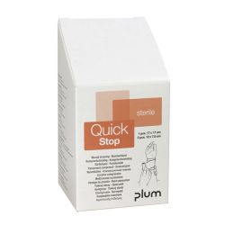 Plum vullingen voor QuickSafe Box Quick Stop - wondverband kit (1 kompres 17 x 17 cm, 2 kompressen 12 x 7,5 cm)