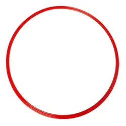 Coördinatie hoepel rood Rood 