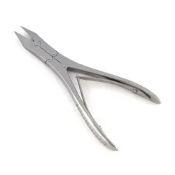 Nageltang dubbel scharnier platte bek 15 cm 