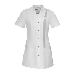 Dames jasje LARA WIT/GRIJS mt  M 