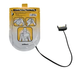 Defibrillatie electroden volw.Geel /  Wit 