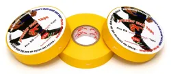 PST Kousentape 33mx19mm. geel Geel 