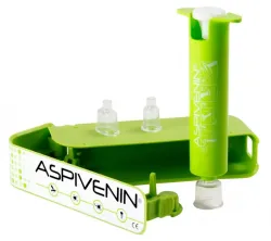 Aspivenin uitzuigpomp voor insectenbeten- en steken Groen 