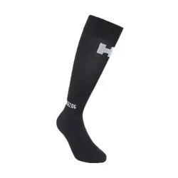 Herzog PRO Compressiekousen Zwart m6- Extra lang been 45-48 