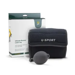 Ultimate Recover cold compression wrap Lower LegUDH Zwart 