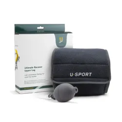 Ultimate Recover cold compression wrap Upper LegUDH Zwart 