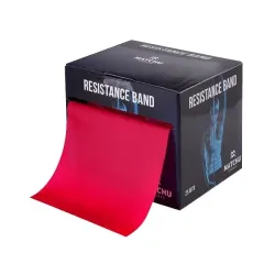 Matchu  Oefenband rood 25 mtr 