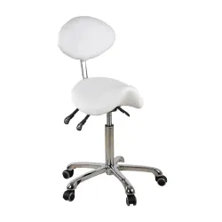 Tabouret  Ponyzit met rugleuning 