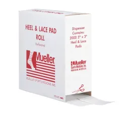 Mueller Heel & Lace pads 2 x 1000 stuks Wit 