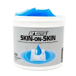 2Toms Skin-on-Skin 2,5 x 2,5cm - 200 st Transparant 