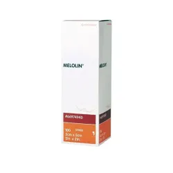 Melolin niet verklevend kompres 5 x 5 cm 100 stuks 