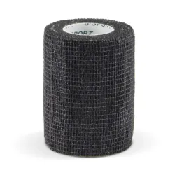 Athlete Sock Wrap 7.5 cm x 5 m zwart Zwart 