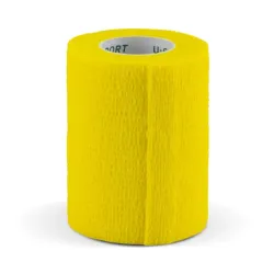Athlete Sock Wrap 7.5 cm x 5 m geel Geel 