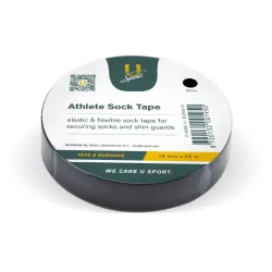 Athlete Sock Tape 19 mm x 33 m zwart Zwart 