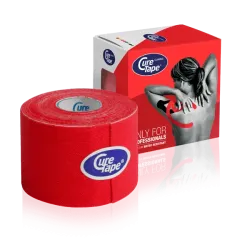 CureTape 500x5cm. Rood Rood 