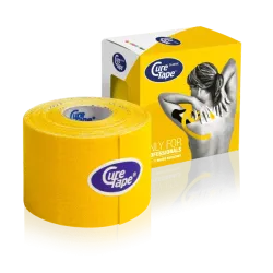 CureTape 500x5cm. Geel Geel 