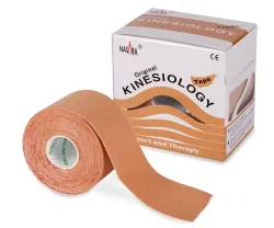 Nasara Kinesio Tape 5 cm x 5 m beige Beige 