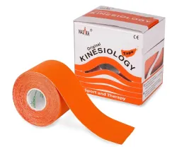 Nasara Kinesio Tape 5 cm x 5 m oranje Oranje 