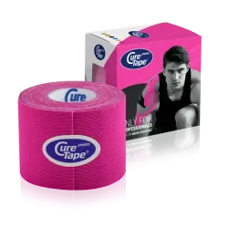 CureTape Sports 5 cm x 5 m roze Roze 