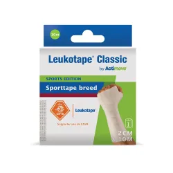 Leukotape classic 10 m x 2 cm 1 stuks Wit 