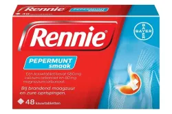 Rennie kauwtabletten  Pepermunt 48 stuks 