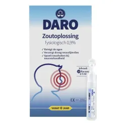 DARO  Fysiologisch zoutoplossing 0,9% 10 x 5 ml 