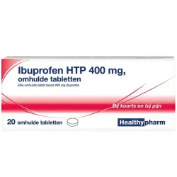 Ibuprofen omhulde tabletten 400 mg 20 stuks 