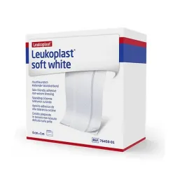 Leukoplast soft white 500x8cm. 