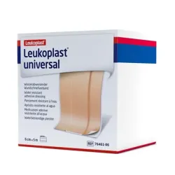 Leukoplast Universal, 5m x 6cm Wundpflaster Huidskleur 