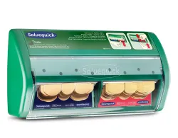 Salvequick pleisterdispenser gevuld Groen 