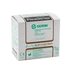 Seirin J-Type Dry  Needles 0,30 x 30 mm 100 stuks 