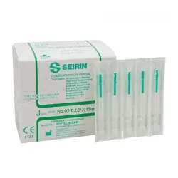 Seirin J-Type Dry  Needles 0,12 x 15 mm 100 stuks 