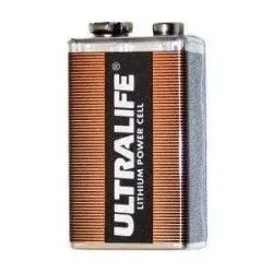 9V  Lithium batterij 