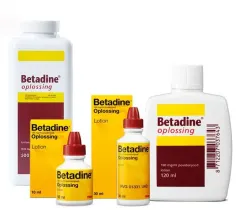 Betadine oplossing 500 ml 
