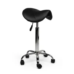 Tabouret Zadelkruk Zwart Zwart 