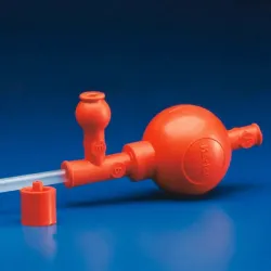 pipetbal amberkleurige glazen fles | 2500 ml