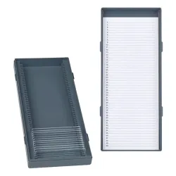 Opbergdoos voor 50 objectglaasjes | 230 x 97 x 35 mm