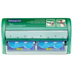 Salvequick Röntgendetecteerbare pleisterautomaat Salvequick Röntgencontrastdetecteerbare pleisterdispenser,incl. 2 x 30 pleisters (18 stuks van 72x19 mm en 12 stuks van 72x25 mm) Salvequick Röntgendetecteerbare pleisterautomaat Salvequick Röntgencontrastdetecteerbare pleisterdispenser,incl. 2 x 30 pleisters (18 stuks van 72x19 mm en 12 stuks van 72x25 mm)