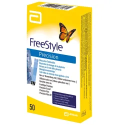 FreeStyle Precision Teststrips Teststrips importeren