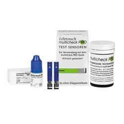 Lifetouch Multicheck PRO Urinezuursensoren (25 stuks)  incl. controlevloeistof