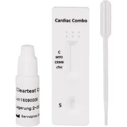 CLEARTEST Cardio Myoglobine/CK-MB/Trop I Cardio Myoglobine/CK-MB/Troponine I
